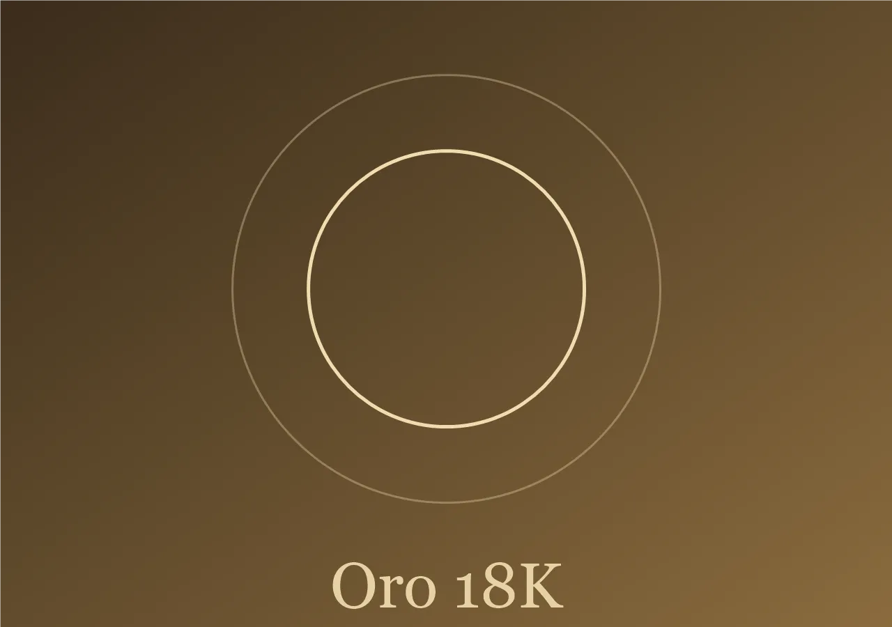 Anillos de oro de 18K sobre piedra natural