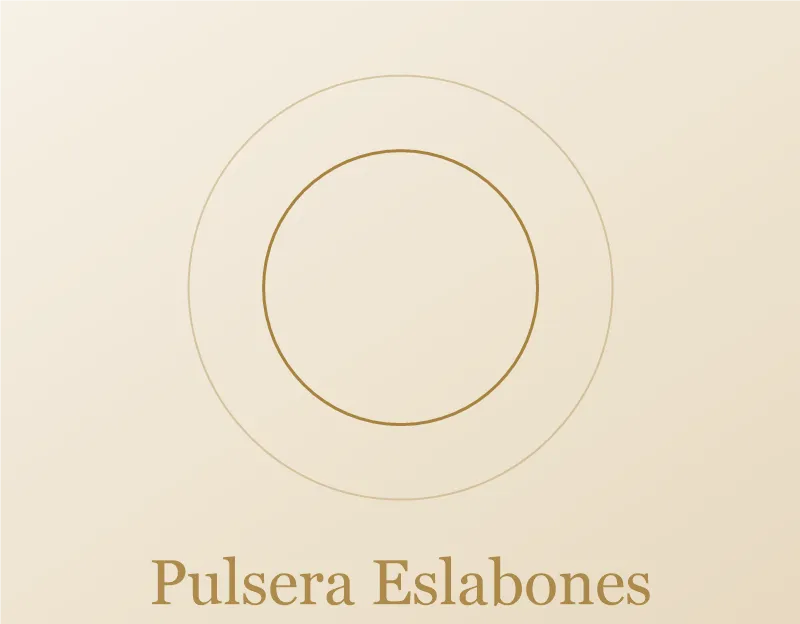 Pulsera Eslabones en oro 18k